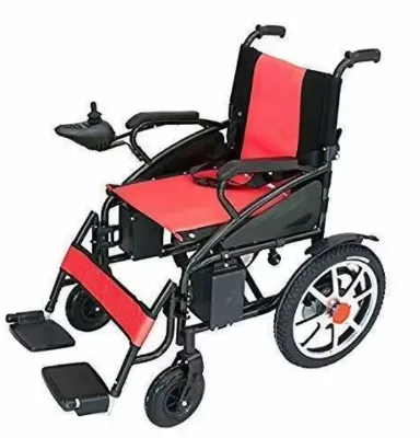 2024 Hot Sales Ultra Light Foldable Lightweight Lithium Battery Fully Auto Folding Luxury Carbon Fiber Electric Wheelchair