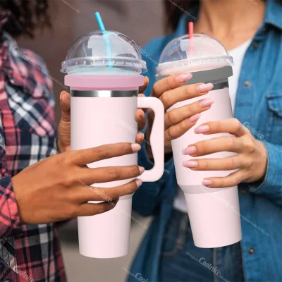 Factory Directly Supply Cup Accessories Silicone Ring&Straw Cover for Stainless Steel Water Bottle