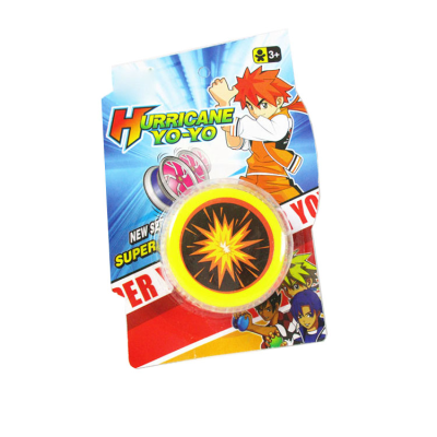 5.5 cm Transparent Bearing Yo Yo Toy with Colorful Lights