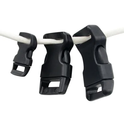 Plastic 3/8 5/8 3/4 Inch for Bracelet Buckle Quick Side Release Buckles for Climbing Tour Casual Use