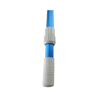 Blue Color Aluminium Pool Telescopic Pole for Swimming Pool Cleaning Equipment
