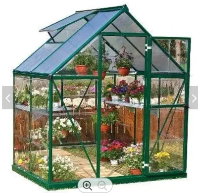 Metal Aluminium Houses Sell Used Small Mini Low Cost Frame Polycarbonate Commercial Garden Greenhouses Green House Greenhouse