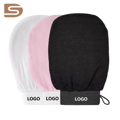Custom LOGO Wholesale Factory Price Exfoliating Gloves Custom Exfoliating Mitt Korean Scrub Glove Bath Glove