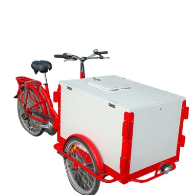 CLAMBER Cafe Coffee Bike with 3 Wheels 24 Inch 7 Speeds/inter 3 Speeds Cargo Bike Tricycle GB 9005BW