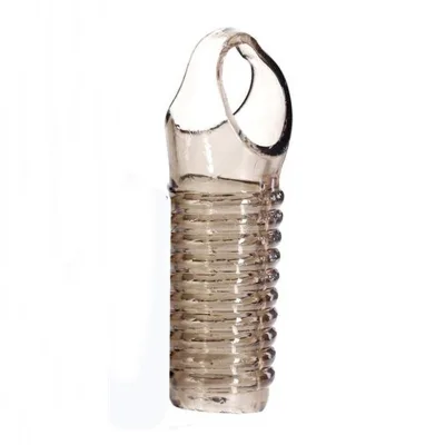 Reusable Men's Delay Ejaculation Cock Sleeve Sex Toys Type Penis Sleeve