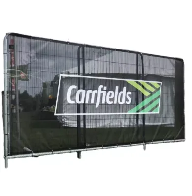 Soft Signage Banner Polyester Banner Hanging Outside Fabric Easy Carry Lightweight Large Banner for Sports Event Stadium Banner