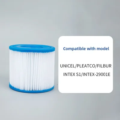 HD Custom Purification for SPA Swimming Pool Filter Element Inflatable Paper Core Folding 1.13 HYINT-S1