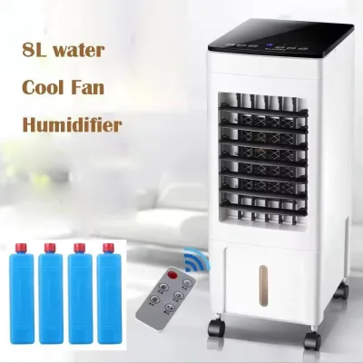 8L Portable Air Cooler with Remote & Timer Control Powerful Cooling for Car & Outdoor Use