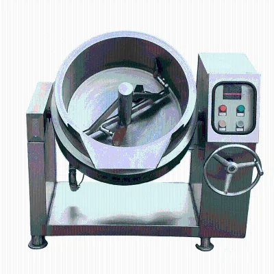 Energy Saving Oil Heat Temperature Adjustable Agitation Cooker for Food Manufacturing Plant Electric Oil Cooking Mixer