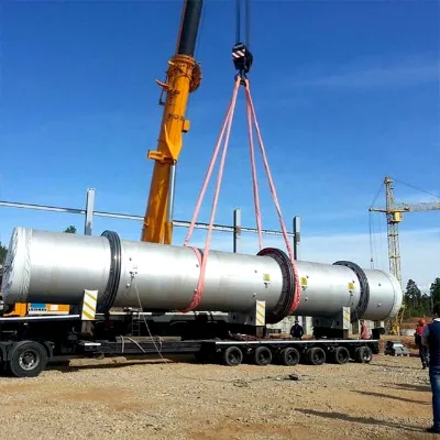 Electric Wood Mini Clay Ball Limonite Baker Small Limestone Bricking Rotary Calcining Kiln Dryer Plant