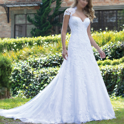 2021 Hot Selling a Line Princess Bridal Dresses Vestido De Casamento Elegant Bridal Gown Western Wedding Dresses