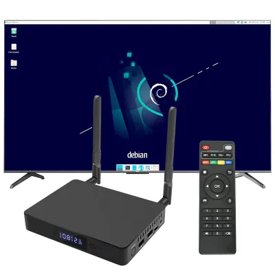 High Performance Octa Core Android 16 Box AI 6TOPS NPU 8K Smart TV Media Player 8GB LPDDR4 RAM 128GB WiFi6