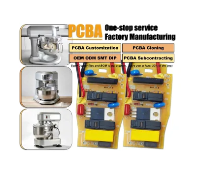 Custom Home Dough Mixer PCBA Intelligent Kneading Machine Controller Board Compact Kitchen Appliance Smt Assembly Service