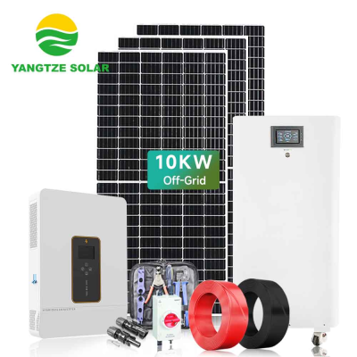 10kW Off-Grid System Low-Maintenance Design Supporting Sustained Power for Remote Commercial Projects