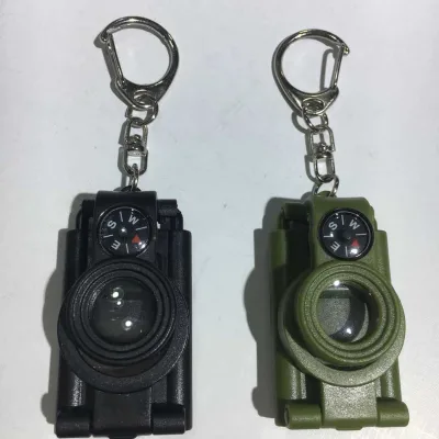 Four-in-one Multi-Functional Mini Color Children's Compass for Outdoor Travel and Camping