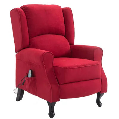 Modern Design Living Room Lounge Accent Sofa Chair Comfortable Cushion Push Back Recliner Accent Chair