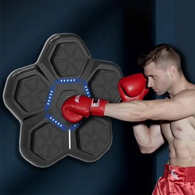 Wholesale Custom Logo Smart Bluetooth Boxing Train Music Boxing Machine Smart Musical Boxing for Fitness at Home