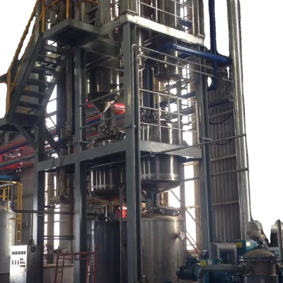 Rotary Agitator Distillation Vacuum Scraper Type Thin Film Evaporator