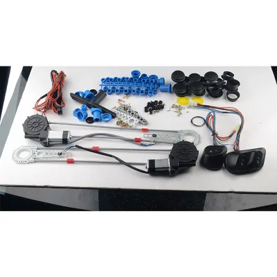 2 Doors Car Power Window Kit Auto Electronics DC 12V Universal Power Window Switch for Peugeot 207