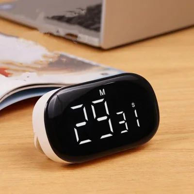 Magnetic Kitchen Timer 99Min 55S LED Digital Timer Countdown HD Cooking Timer for Study Yoga Fitness Stopwatch