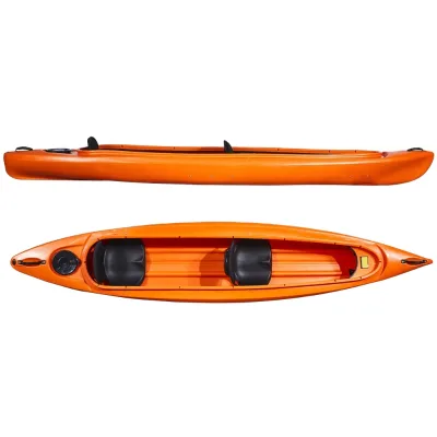 Tandem Two Person Sit in Kayak for Sale with Paddle