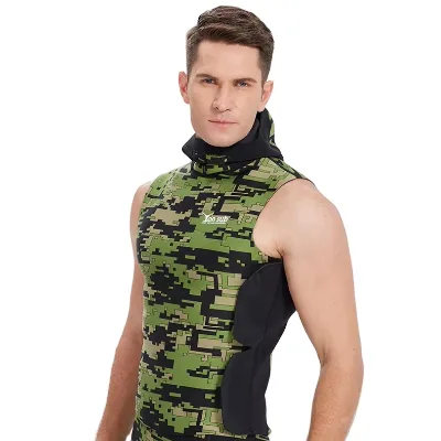 2mm Neoprene Camouflage Warm Diving Wetsuit Anti-UV Spearfishing Diving Suit for Men and Women