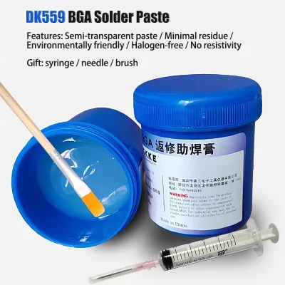 BGA PCB No-Clean Solder Paste Advanced Oil Flux Grease for DIY Electronic Modules 10cc Welding Soldering Repair ICs