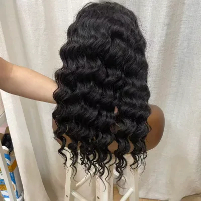 Ghrehair Wigs 220% Density Water Wave 100% Human Hair Vietnamese Hair Wig