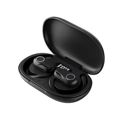 Open Ear Wireless TWS Earphones 14mm Dynamic Driver Ear-hook for 5.4 Low Latency IPX4 Waterproof Touch Control Cancelling