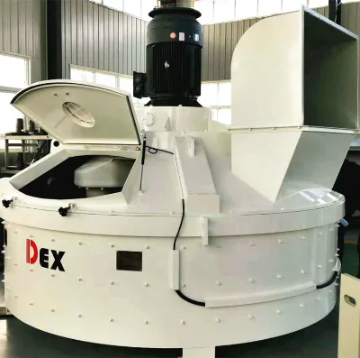 Ciment Mixer DEX Mini Mobile Pan Ciment Planetary Concrete Bucket Drum Mixer Machines Cement Mixer Truck Blade With Pump