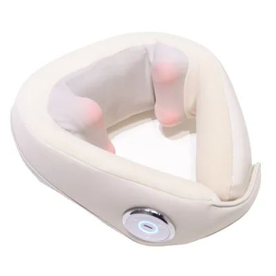 U-Shaped Portable Electric Neck Kneading Massager Heating Hot Compress Simulated Human Shoulder Massager for Cervical Spine