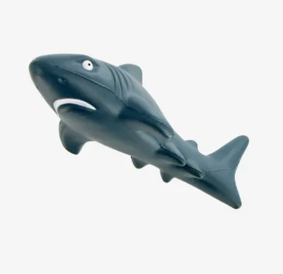 Marketing Real Shark Stress Toys Custom Logo Squeeze Animal Shaped Promotional Corporate Gift Office Premium