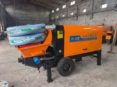 Wheel Mobile Concrete Pump Easy Moving Unit for Multi Construction Site Switch