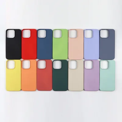 Latest Releasel Soft TPU Silicone Phone Case for IPhone 13 14 15Pro Max Cover Factory Wholesale Shockproof Mobile Phone Cases