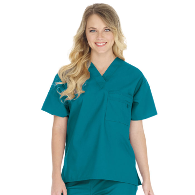 Medical Clothing Black Christmas Bulk Medical Athletic Koi Print Scrub Tops Female Medical-scrubs-wholesale