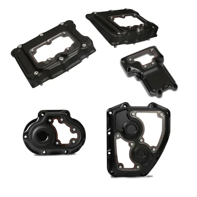 Motorcycles Clarity Transmission Cam Rocker Side Covers for Harley Street Glide Flhx Touring Road king Softail Twin Cam 2008-20