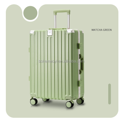 2023 Custom Color Suitcase Custom Size Trolley case Universal Wheel Suitcase Luggage Carry on Luggage Aluminum Suitcase Trolley