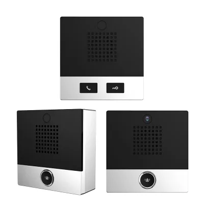 Factory Supply i10S/i10SV/i10SD Series SIP Mini Intercom PoE 2 sip line HD Audio/Video Waterproof and Dustproof