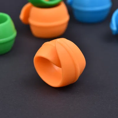Manufacturer-Sourced Anti-Thread Falling off Sewing Tool Silicon Bobbin Ring Glue Spool Sharp Tool Clip 3mm Rubber Thickness