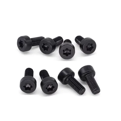 Hongyan Precision HY0012 OEM Steel Black Oxide Fine Thread Head Torx Fillister Head Star Drive DIN Standard Class 4.8 6.8 Screws