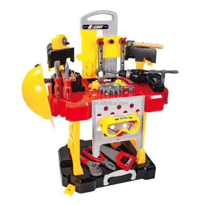3in1 Transformable Mechanic Tools Suitcase Box DIY Workbench Mechanical Tools Electric Repair Table Game