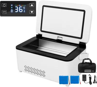 Mini Portable Insulin Cooler Box Smart Rechargeable Medical Fridge Refrigerator for Travel Hospital