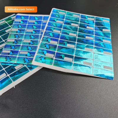 Laser Effect Stickers Scratch Off Sticker Sheets Hologram Sticker Dot Matrix 2d 3d True Color