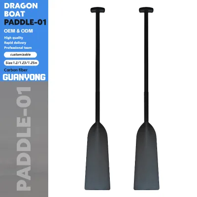 Wholesale Dragon Paddle Custom Eco-Friendly Carbon Fiber Dragonboat Paddle Oar for Unisex Children's Dragon Boat Carbon Paddle