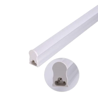 T5 LED Industrial Indoor Lighting ABS Integrated Tube for Office & Supermarket 20W 1200mm IP44 Dimmable