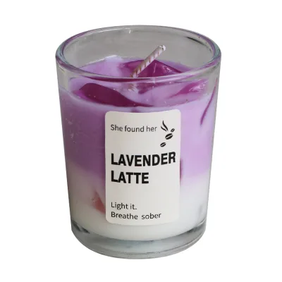 Handmade Creative Gifts Iced Coffee Candles Aromatherapy Candles for Room Decoration