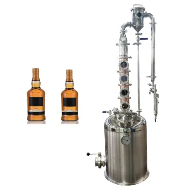 Double Walled Stainless 100 l Boiler Home Alcohol Moonshine Still Mini Liquor Distiller
