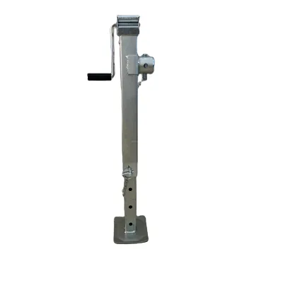 New Galvanized SteelQ235B Trailer Jack with Zinc Plating 8000kg Load Capacity Pipe Lift Legs Support