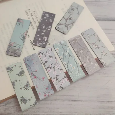 Custom Size Magnet Bookmark Clip Flower Bookmarks for Promotional Gift