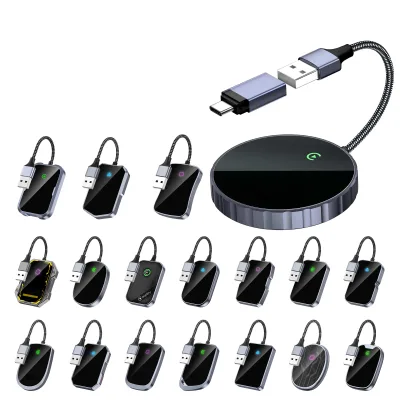 OEM ODM 2 in 1 Car Play Video Dongle Carplay Wireless Adapter Netfli for W166 volvo V40 Carplay vw Golf Mk6 apple Carplay
